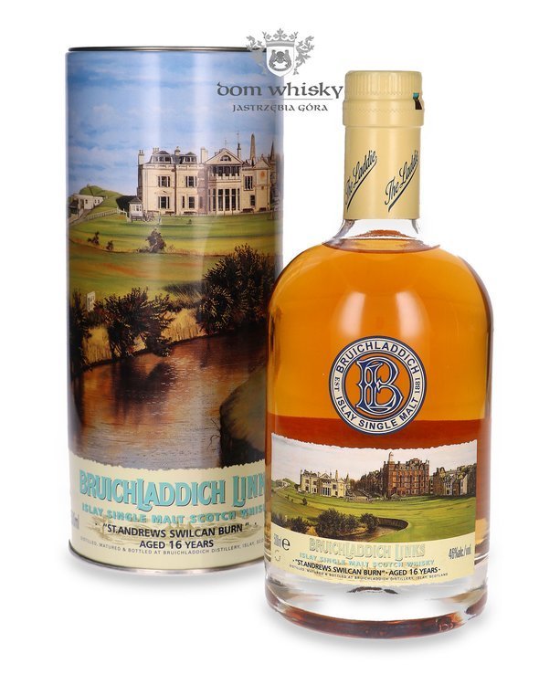 Bruichladdich Links, St. Andrews Swilcan Burn 16-letni / 46% / 0,5l	