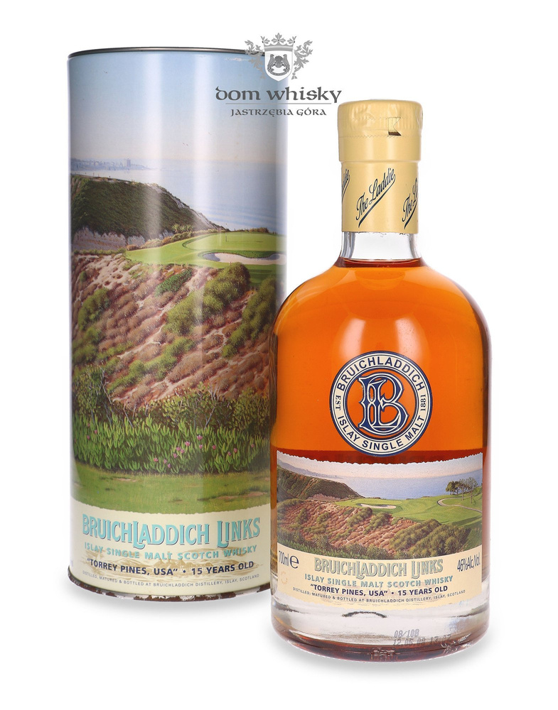 Bruichladdich Links, Torrey Pines 15-letni / 46% / 0,7 l