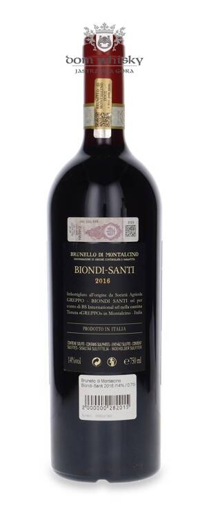 Brunello di Montalcino Biondi-Santi 2016 /14% / 0,75l