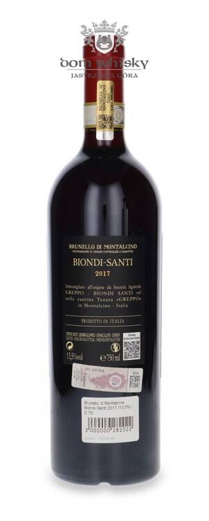 Brunello di Montalcino Biondi-Santi 2017 /13,5% / 0,75l