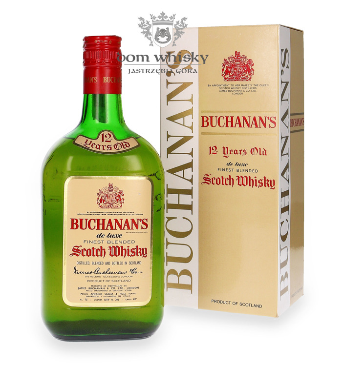 Buchanan's 12 letni Blended Whisky Old Label / 40% / 0,75l