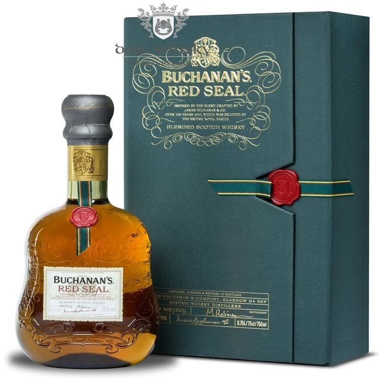 Buchanan's Red Seal Blended Whisky / 40 / 0,75l Dom Whisky