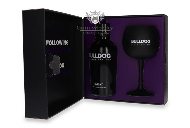 Bulldog London Dry Gin + Copa Glass / 40% / 0,7l