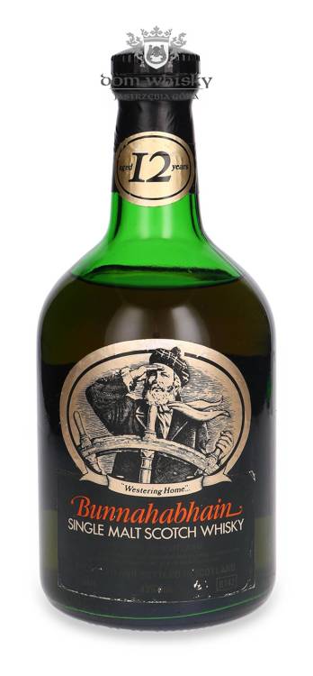 Bunnahabhain 12-letni (Bottled 1980's for the South African Market) / 43% / 0,75l	