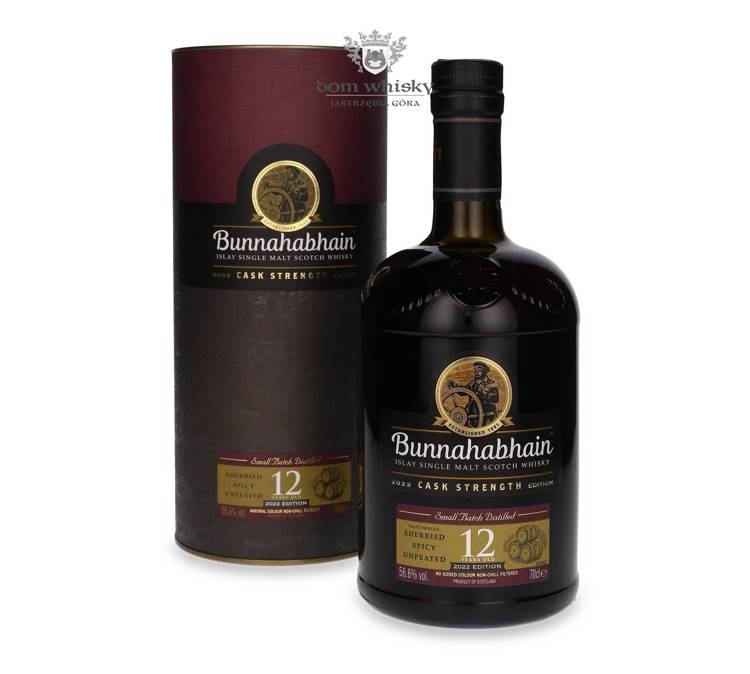 Bunnahabhain 12-letni Cask Strength 2022 Edition / 56,6% / 0,7l