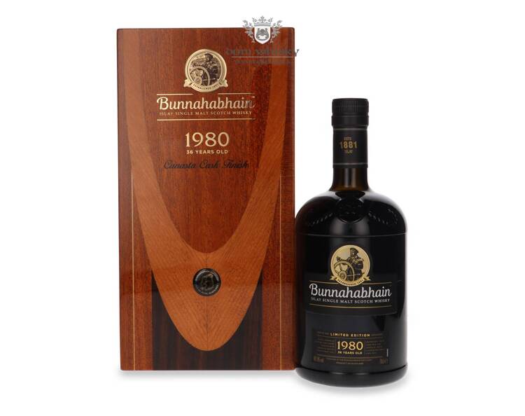 Bunnahabhain 1980, 36-letni Canasta Cask Finish / 49,5% / 0,7l		