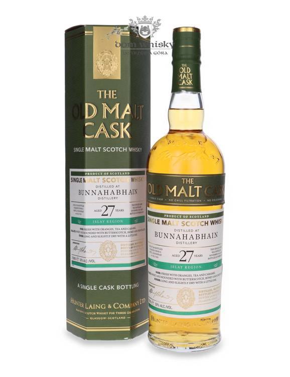 Bunnahabhain 27-letni (D.1991, B.2019) Old Malt Cask / 50% / 0,7