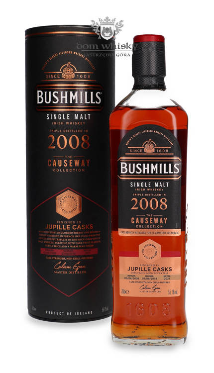 Bushmills 2008 (Bottled 2021) Causeway Collection Jupille Casks / 55,1% / 0,7l	