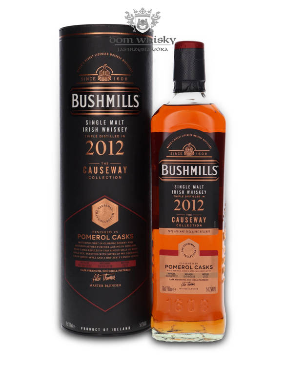 Bushmills 2012 (Bottled 2022) Causeway Collection Pomerol Casks / 54,2% / 0,7l		