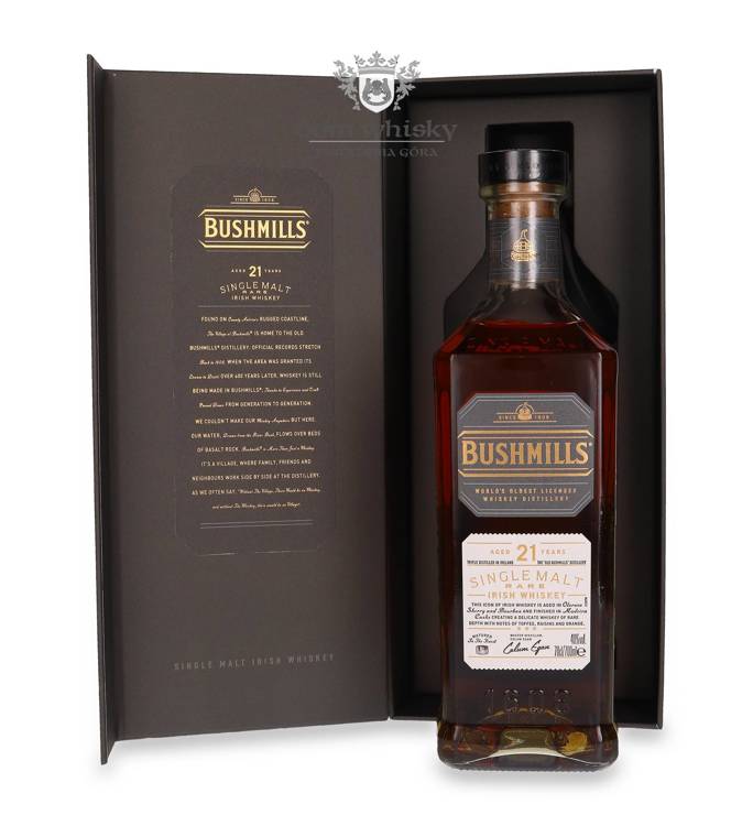 Bushmills 21-letni Rare Irish Whiskey / 40%/ 0,7l