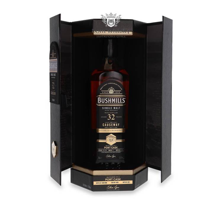 Bushmills 32-letni (D.1989, B.2021) Port Cask Causeway Collection LMDW / 53,8%/ 0,7l