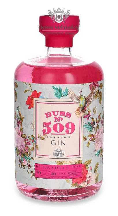 Buss Nº 509 Premium Gin Bulgarian Rose /40%/ 0,7l