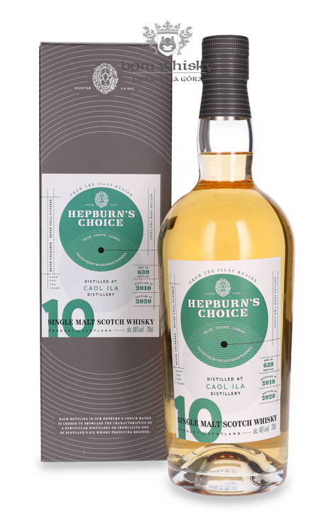 Caol Ila 10-letni (D.2010, B.2020) Hepburn's Choice / 46%/ 0,7l