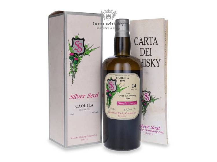 Caol Ila 14-letnia (D.1993, B.2007) Silver Seal / 46%/ 0,7l	