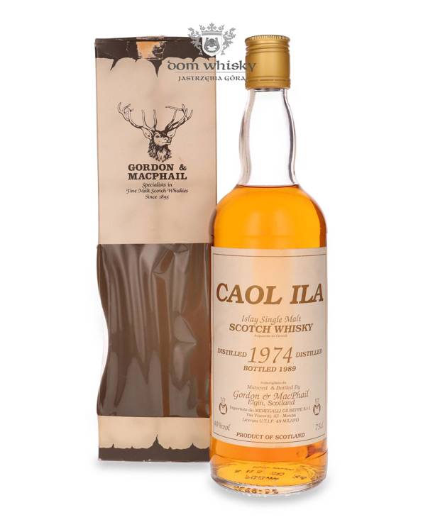 Caol Ila 1974 (Bottled 1989) Gordon & MacPhail / 40%/ 0,75l