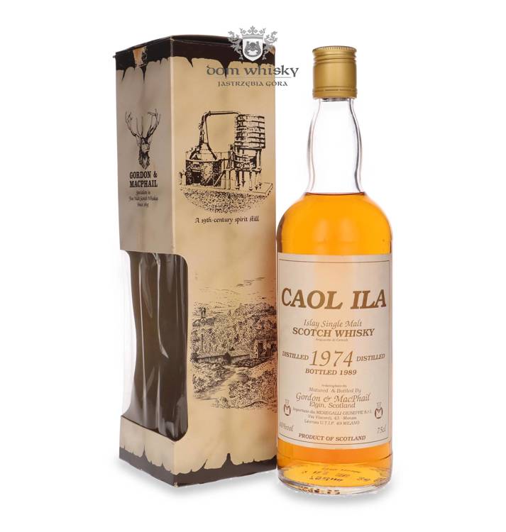 Caol Ila 1974 (Bottled 1989) Gordon & MacPhail / 40%/ 0,75l