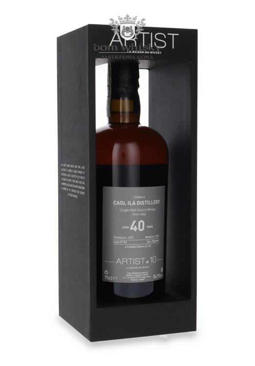 Caol Ila 40-letni (D.1979, B.2020) Artist # 10 / 54,9% / 0,7l