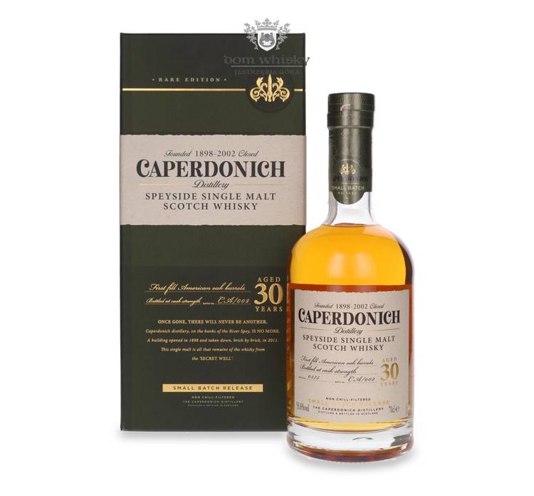 Caperdonich 30-letni Smal Batch Release/ 53,6%/ 0,7l	