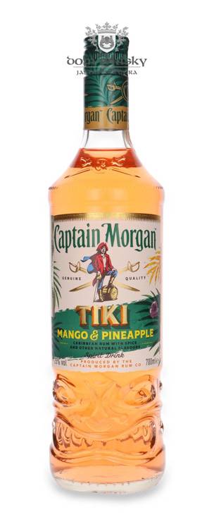 Captain Morgan Tiki Mango & Pineapple Caribbean Rum / 25% / 0,7l