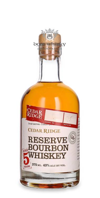 Cedar Ridge Reserve Bourbon 5-letni/ 43%/ 0,375l