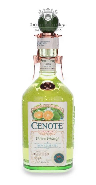 Cenote Green Orange 100% Agave Azul Liqueur / 40% /0,7l