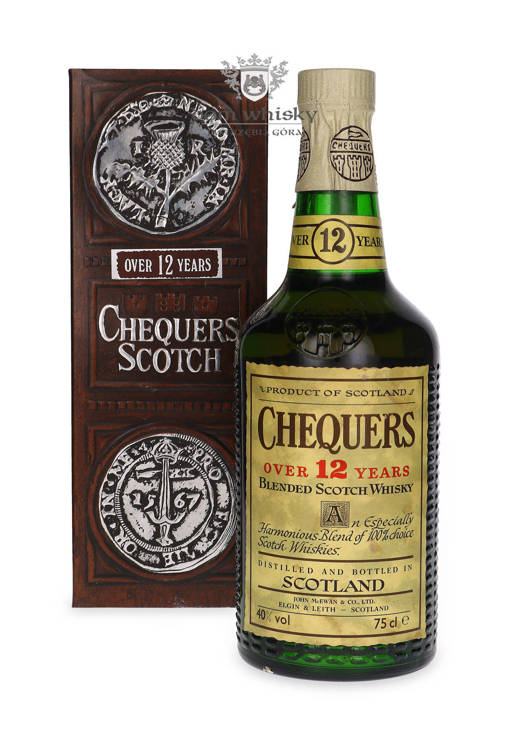 Chequers 12-letni blended Scotch  / 40%/ 0,75l