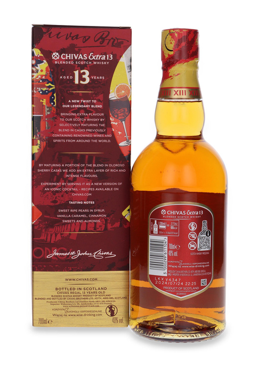 Chivas Regal Extra 13-letni Oloroso Sherry / 40% / 0,7l