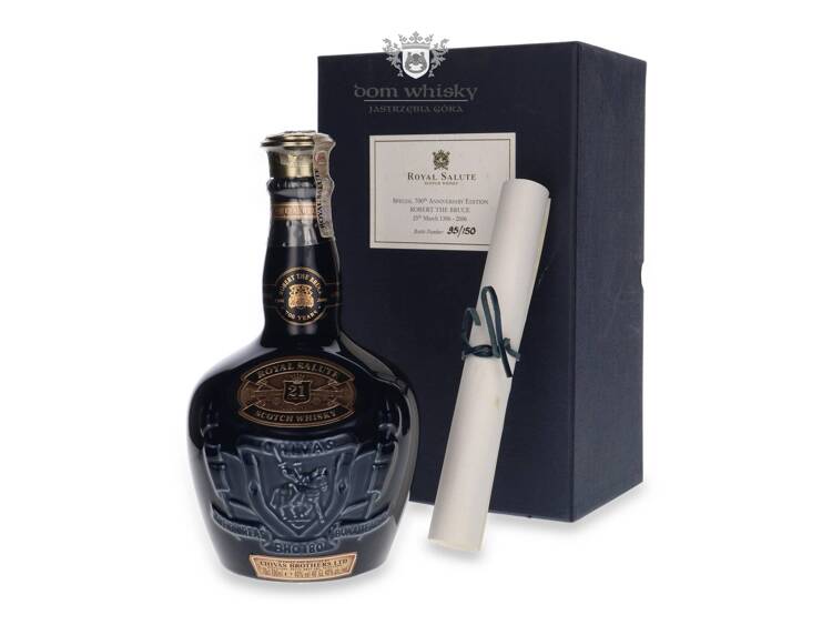 Chivas Royal Salute 21-letni 700th Anniversary Robert The Bruce /40%/0,7l