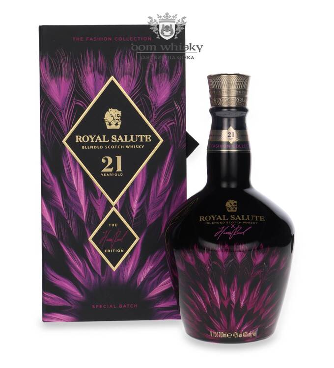 Chivas Royal Salute 21-letni Harris Reed Pink Edition / 40%/ 0,7l