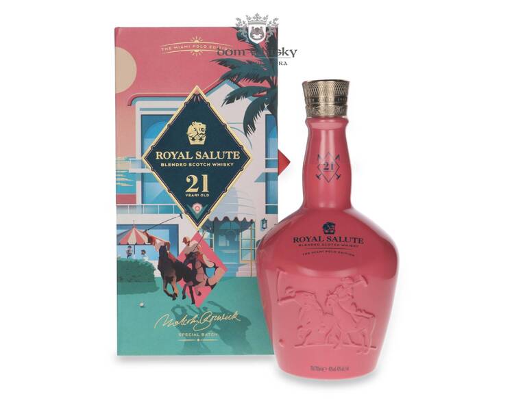 Chivas Royal Salute 21-letni The Miami Polo Edition / 40% / 0,7l