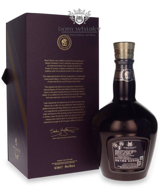 Chivas Royal Salute 23-letni The Ultimate Tribute / 40% / 0,7l