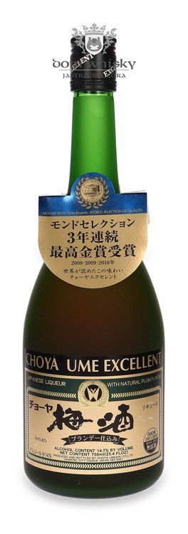 Choya Ume Excellent Japanese Liqueur / 14,7%/ 0,75l  