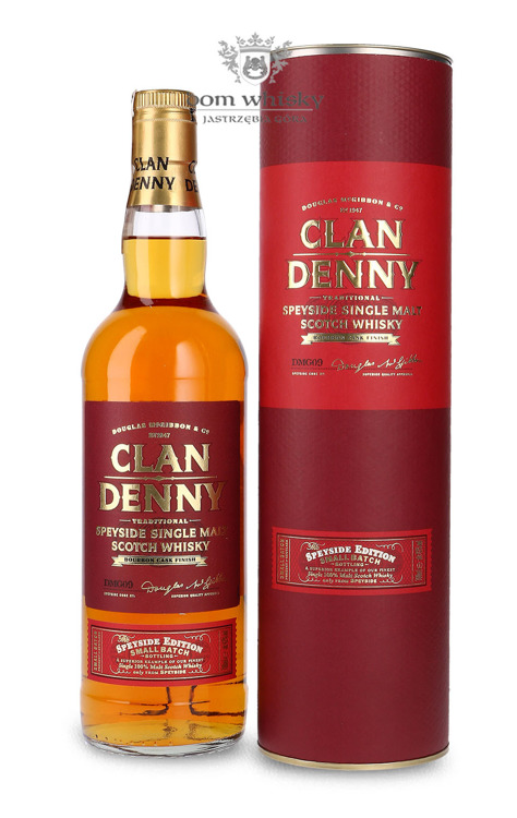 Clan Denny Traditional Speyside Edition Bourbon Cask Finish / 43%/ 0,7l	
