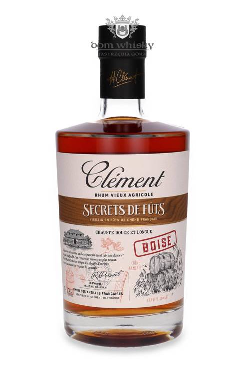 Clement Tres Vieux Rum Agricole, Secrets De Futs Boise / 41,7% / 0,7l