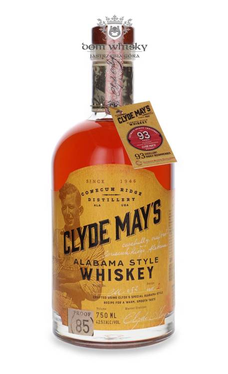 Clyde May’s Conecuh Ridge Whiskey (Alabama Style) / 42,5%/ 0,75l			