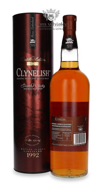 Clynelish 1992 (B.2007) Distillers Edition / 46% / 1,0l