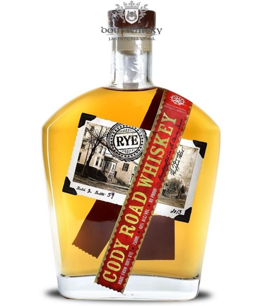Cody Road Rye Whiskey Batch # 2 /40%/ 0,75l 