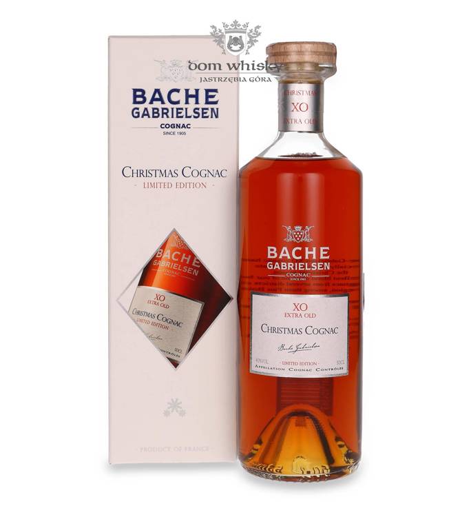 Cognac Bache Gabrielsen XO Christmas /karton/ 40% / 0,5l