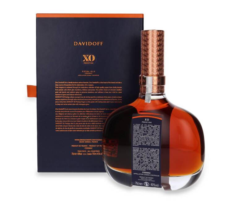 Cognac Davidoff XO Prestige / 40% / 0,7l	