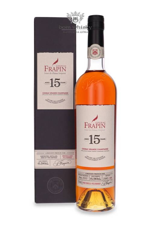 Cognac Frapin 15-letni Cognac Cask Strength, Grande Champagne / 45,3%/ 0,7l