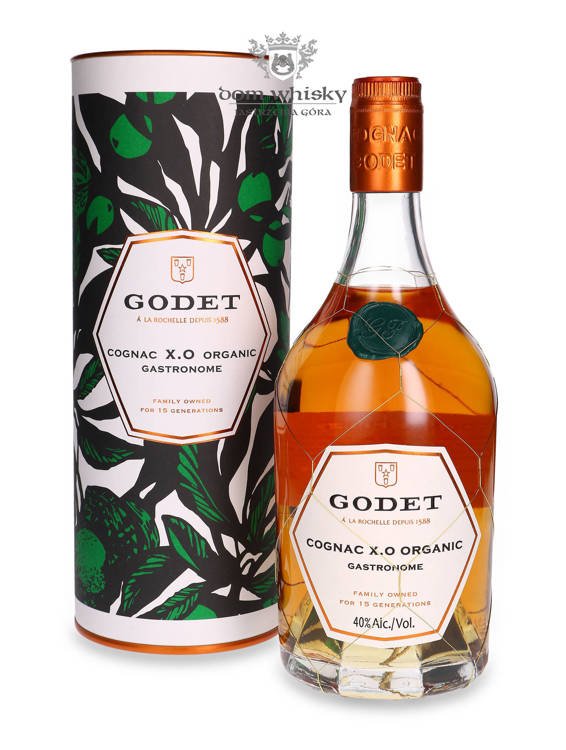 Cognac Godet X.O Organic Gastronome / 40%/ 0,7l