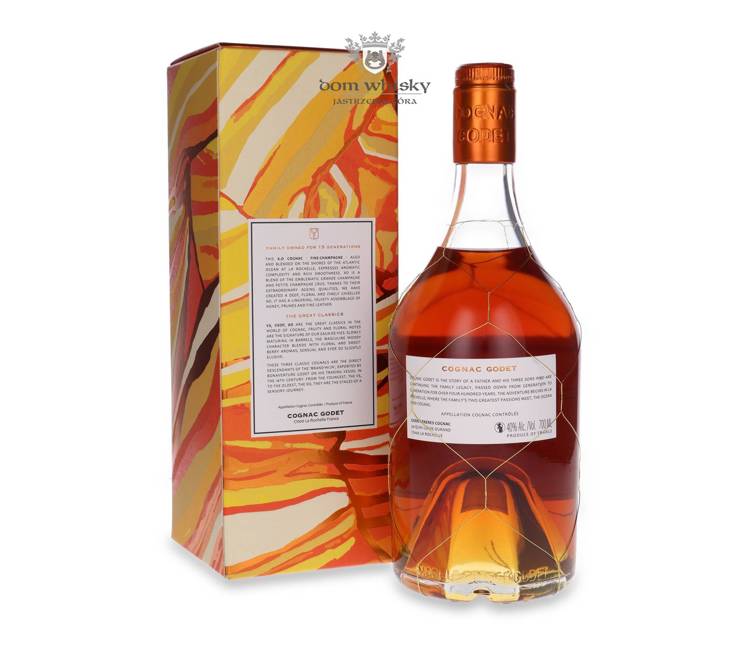 Cognac Godet XO Fine Champagne / 40%/ 0,7l