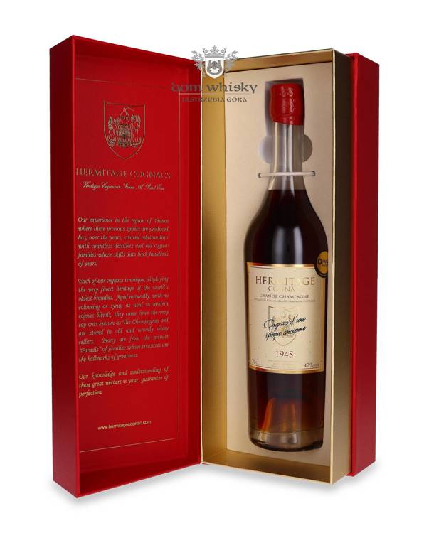 Cognac Hermitage 1945 Grande Champagne / 42% / 0,7l