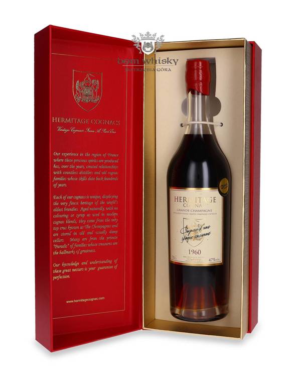 Cognac Hermitage 1960 Grande Champagne / 47% / 0,7l