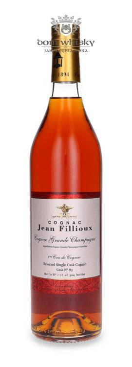 Cognac Jean Fillioux  Grande Champagne Cask No.83 / 42% / 0,7l