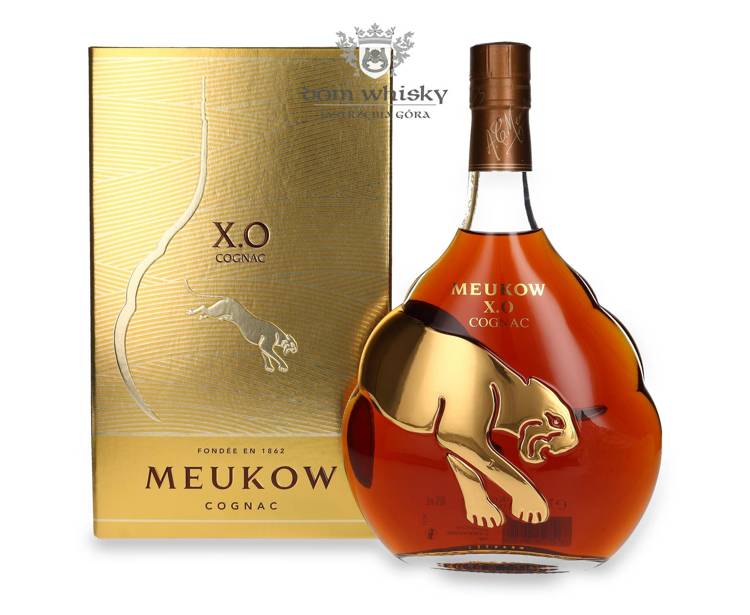 Cognac Meukow XO Gold Panter / 40% / 0,7l