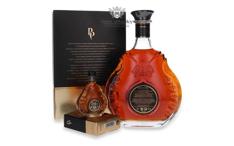 Cognac Prince Hubert de Polignac XO Royal + miniaturka/ 40% / 1,0l