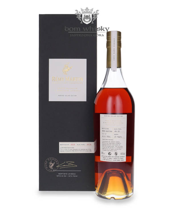 Cognac Rémy Martin Carte Blanche à Baptiste Loiseau, Merpins Cellar Collection / 44,1%/ 0,7l	 