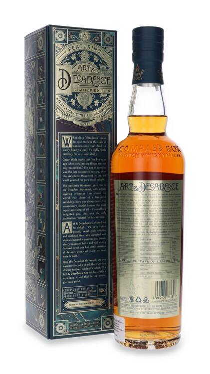 Compass Box Art & Decadence Limited Edition / 49%/ 0,7l