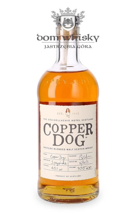Copper Dog Blended Malt Batch 16/0673 /40%/ 0,7l